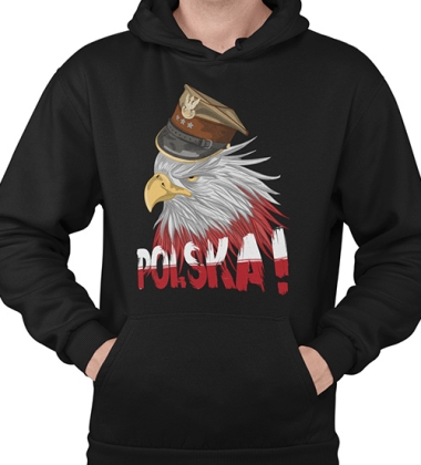 BLUZA Z KAPTUREM PATRIOTYCZNI POLSKA